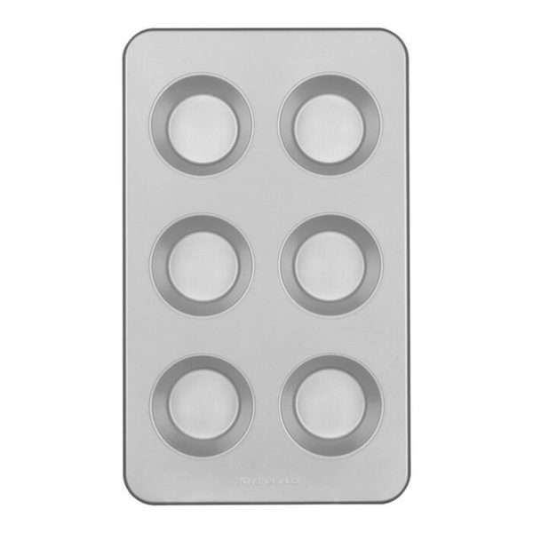 MOLDE PARA MUFFINS KITCHENAID 6 PORCIONES 28107