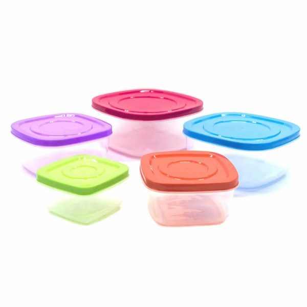 JUEGO DE 5 CONTENEDORES EKCO 58623
