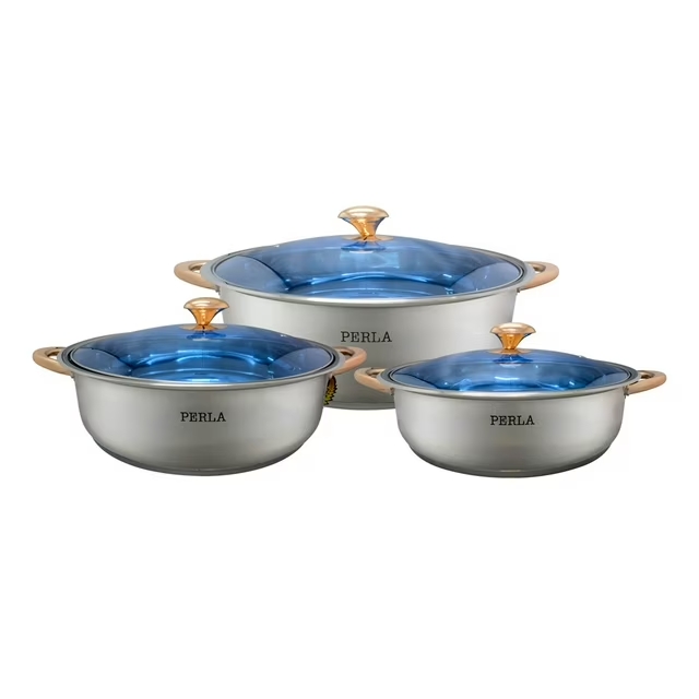 BATERÍA CRISTAL JUMBO PERLA 6 PZAS
