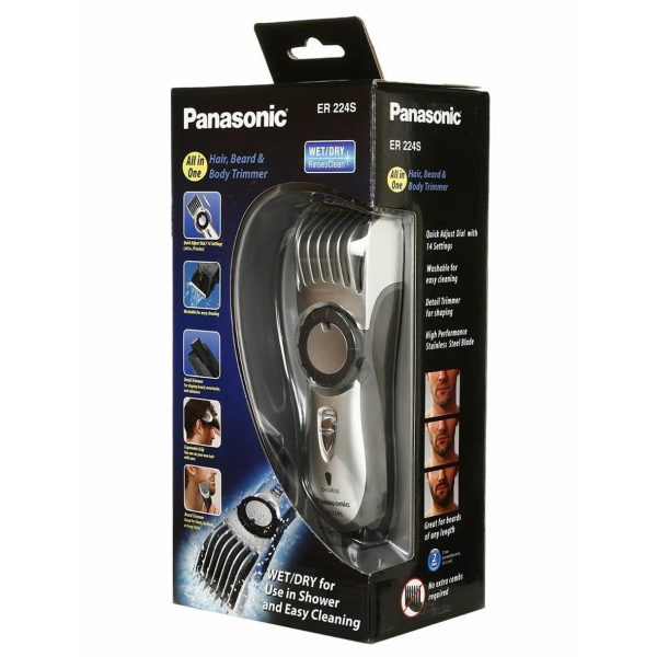 RECORTADORA DE BARBA Y CABELLO PANASONIC ER224S553