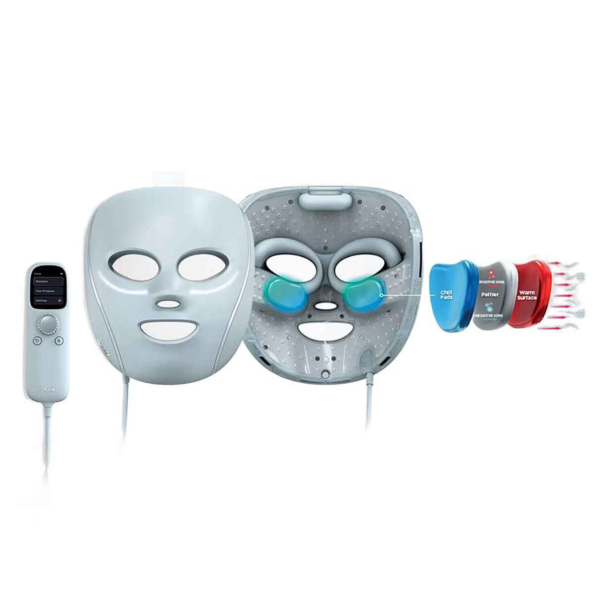 MASCARILLA FACIAL IQLED CRYO GLOW SHARK FW312LAAPL