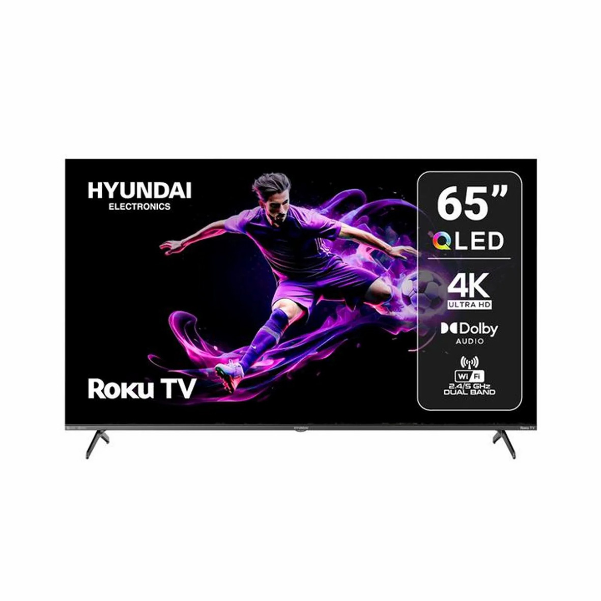 PANTALLA 65” SMART TV HYUNDAI HYLED6516QR