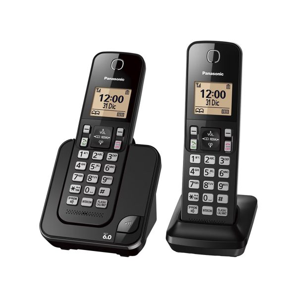 TELÉFONO INLÁMBRICO PANASONIC KX-TGC352MEB