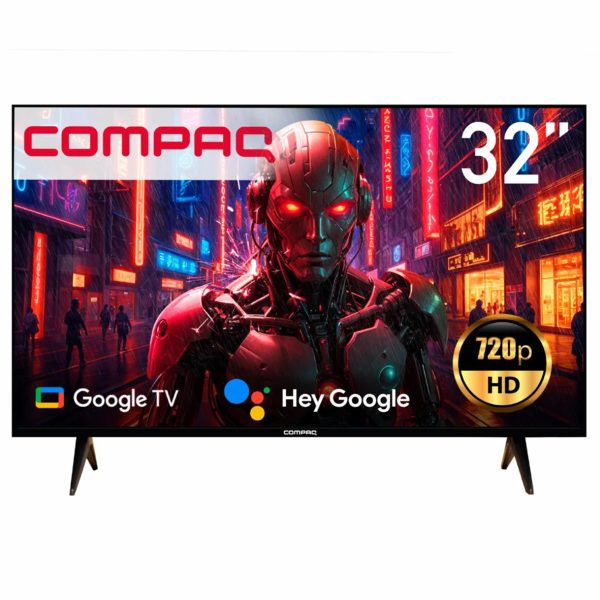 PANTALLA 32″ SMART TV COMPAQ QLG32EHD