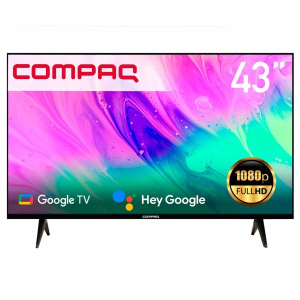 PANTALLA 43″ SMART TV COMPAQ QLG43EFHD