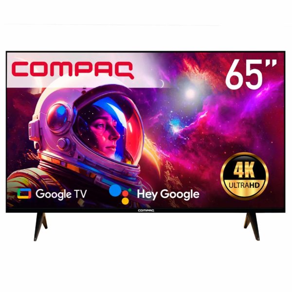 PANTALLA 65″ SMART TV 4K COMPAQ QLG65EUHD